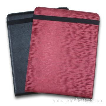 High-quality Leather Cases for IPad 2, Customized Colors Available, Sized 10.1-inch
